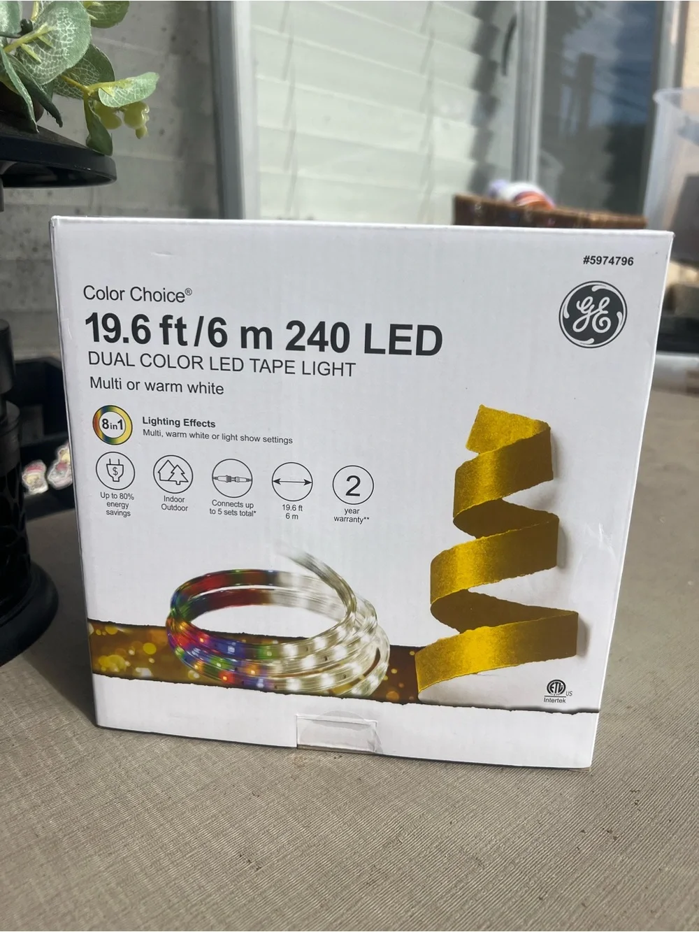 GE Color Choice Multicolor LED Rope Light - Multicolor